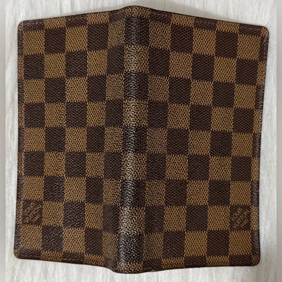 Authentic Vintage Louis Vuitton Damier Ebene Pattern Bifold Wallet GUC - Picture 4 of 15